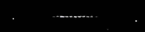 Processed fireball image