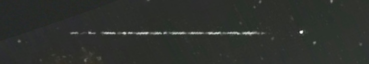 Unprocessed fireball image