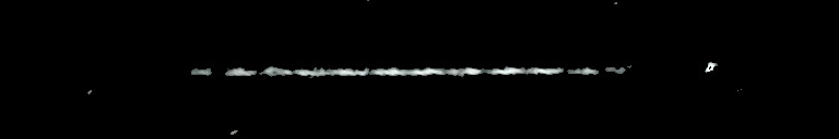 Processed fireball image