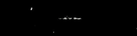 Processed fireball image