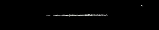 Processed fireball image