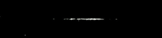 Processed fireball image