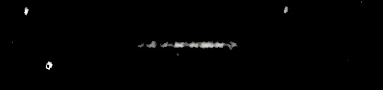 Processed fireball image
