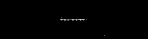 Processed fireball image