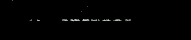 Processed fireball image