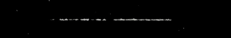 Processed fireball image
