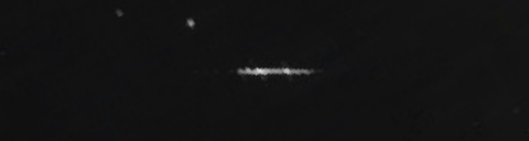 Unprocessed fireball image