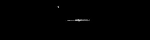 Processed fireball image