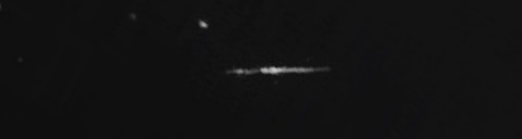 Unprocessed fireball image