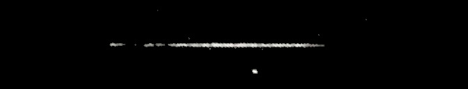 Processed fireball image