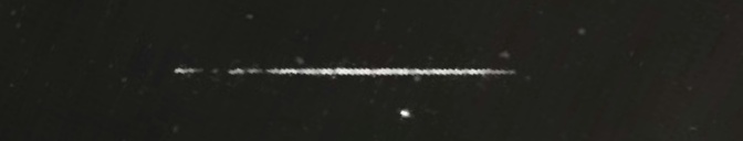 Unprocessed fireball image