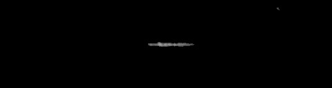 Processed fireball image