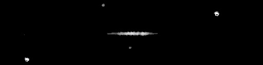 Processed fireball image