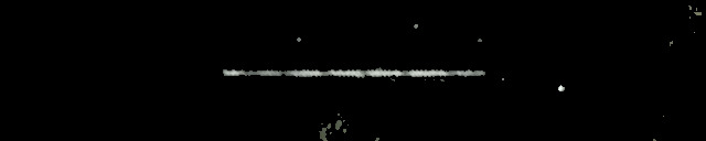Processed fireball image