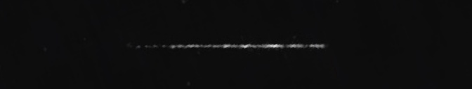 Unprocessed fireball image
