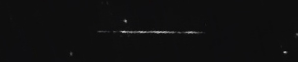 Unprocessed fireball image