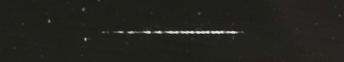 Unprocessed fireball image