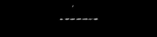 Processed fireball image
