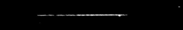 Processed fireball image