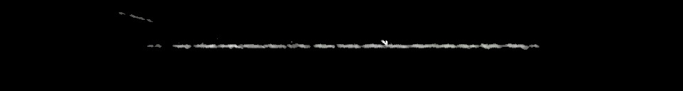 Processed fireball image