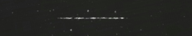 Unprocessed fireball image