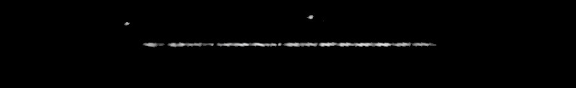 Processed fireball image