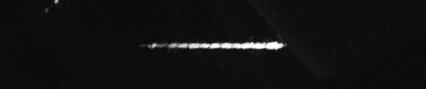 Unprocessed fireball image