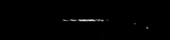 Processed fireball image