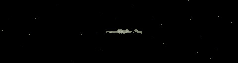 Processed fireball image
