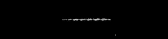 Processed fireball image