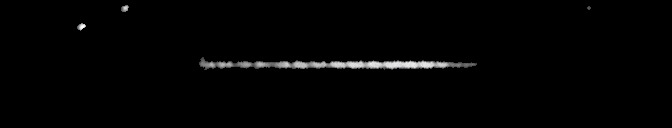 Processed fireball image