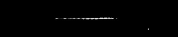 Processed fireball image