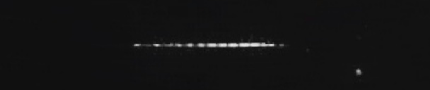 Unprocessed fireball image