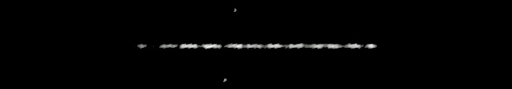 Processed fireball image