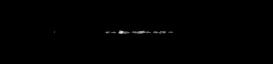 Processed fireball image