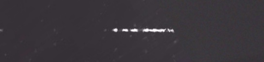 Unprocessed fireball image