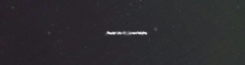 Unprocessed fireball image