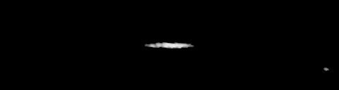 Processed fireball image