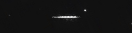 Unprocessed fireball image