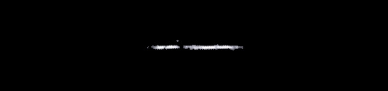 Processed fireball image