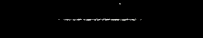 Processed fireball image