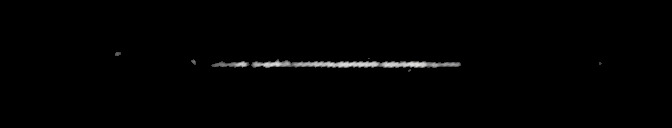 Processed fireball image