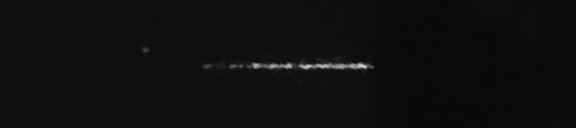 Unprocessed fireball image
