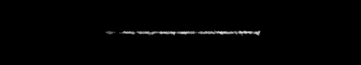 Processed fireball image