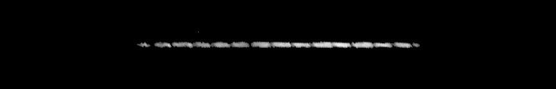 Processed fireball image