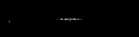 Processed fireball image