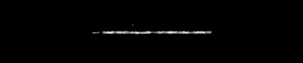 Processed fireball image