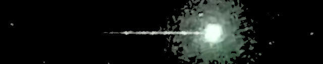Processed fireball image