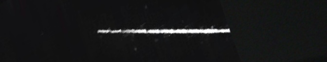 Unprocessed fireball image