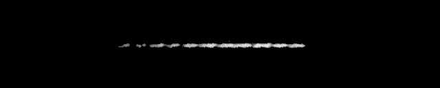 Processed fireball image